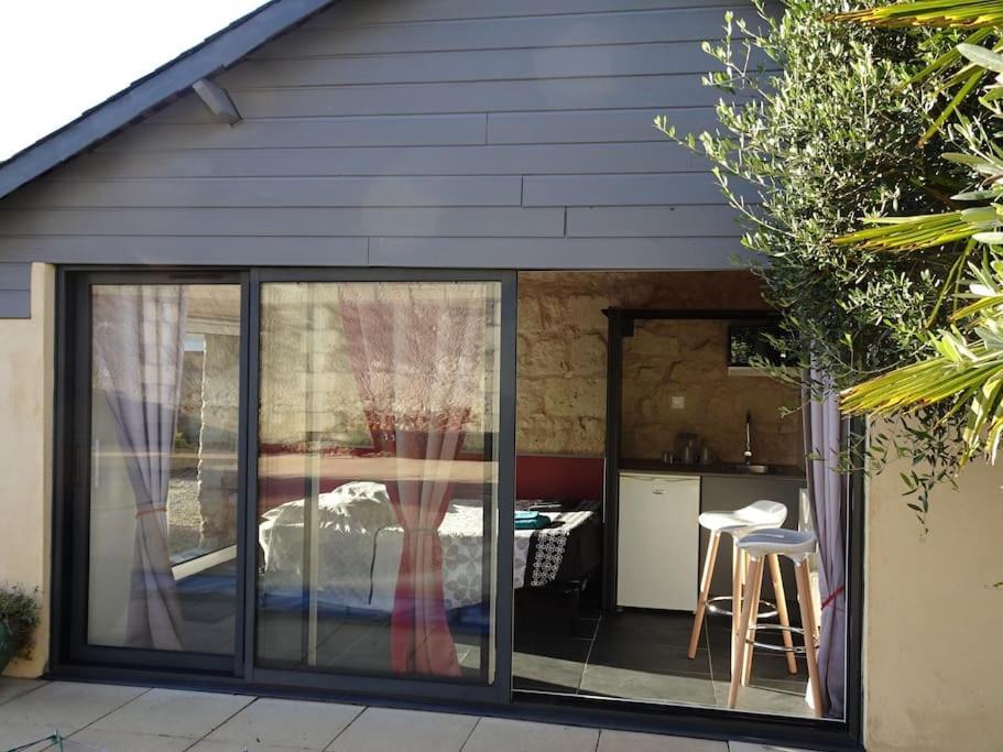 Appartement Studio Privatif Au Calme à Brain-sur-Allonnes Extérieur photo
