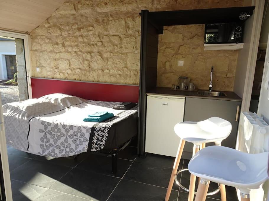 Appartement Studio Privatif Au Calme à Brain-sur-Allonnes Extérieur photo